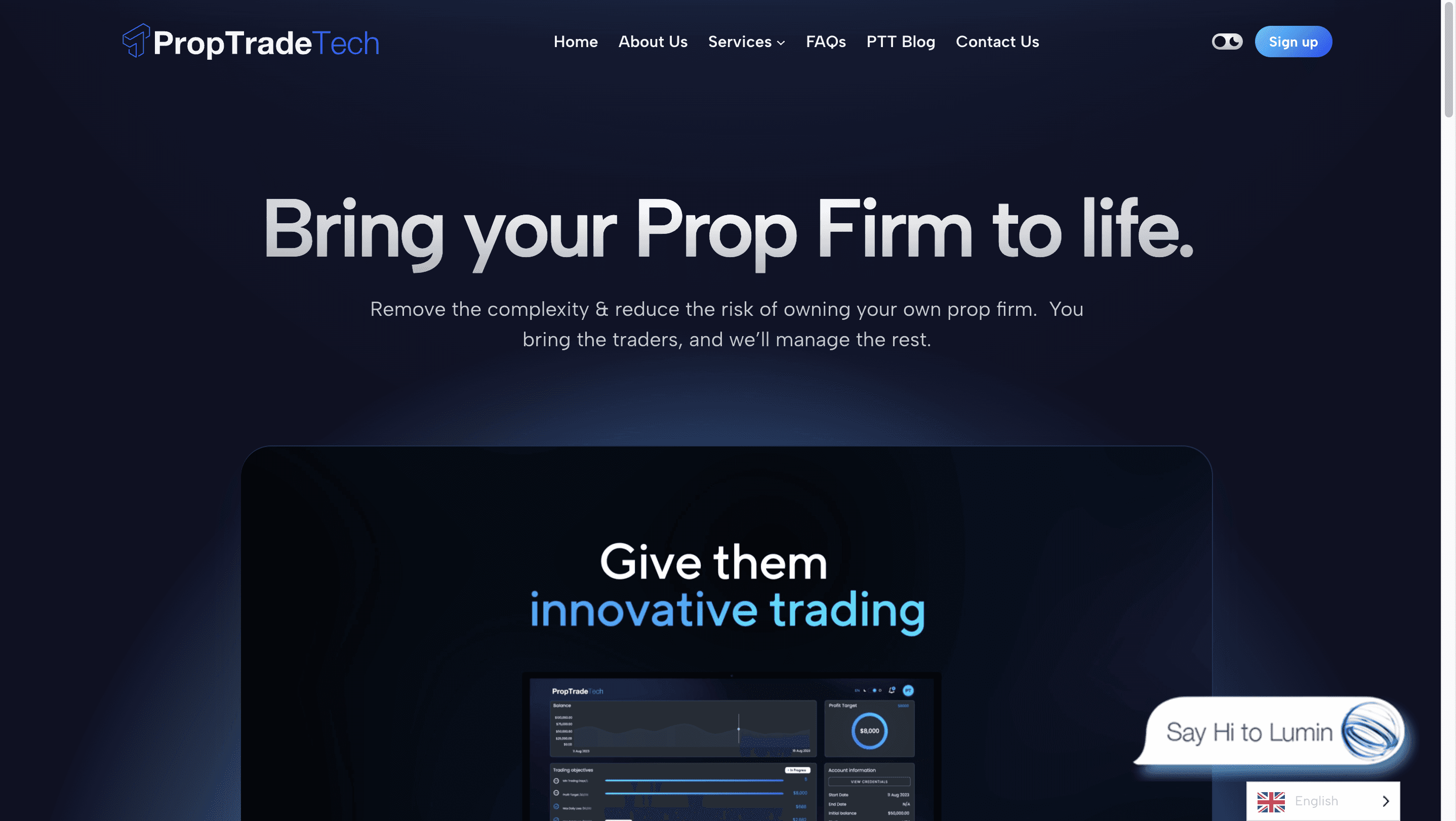 Prop Trade Tech