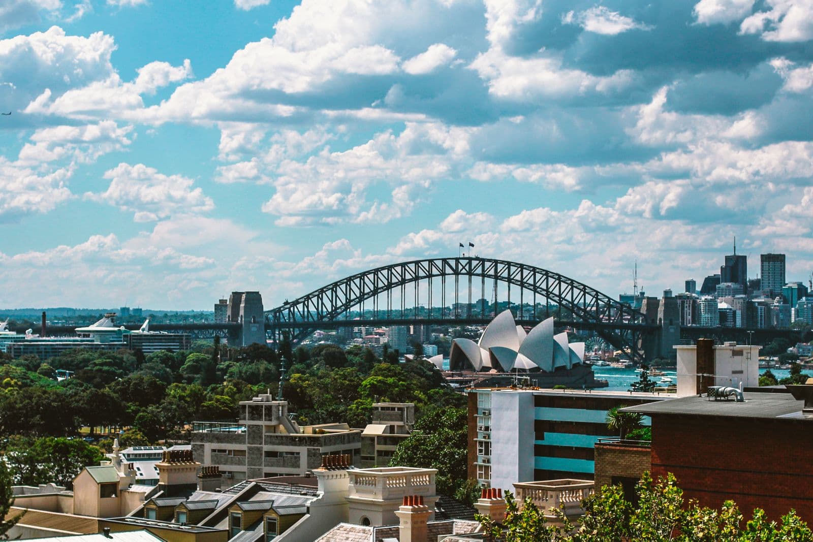 Sydney Opera House and Harbour Bridge